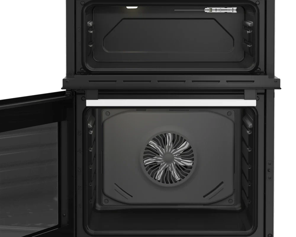 Blomberg HKRN651W 60cm Double Oven Electric Cooker with Vitroceramic Hob White