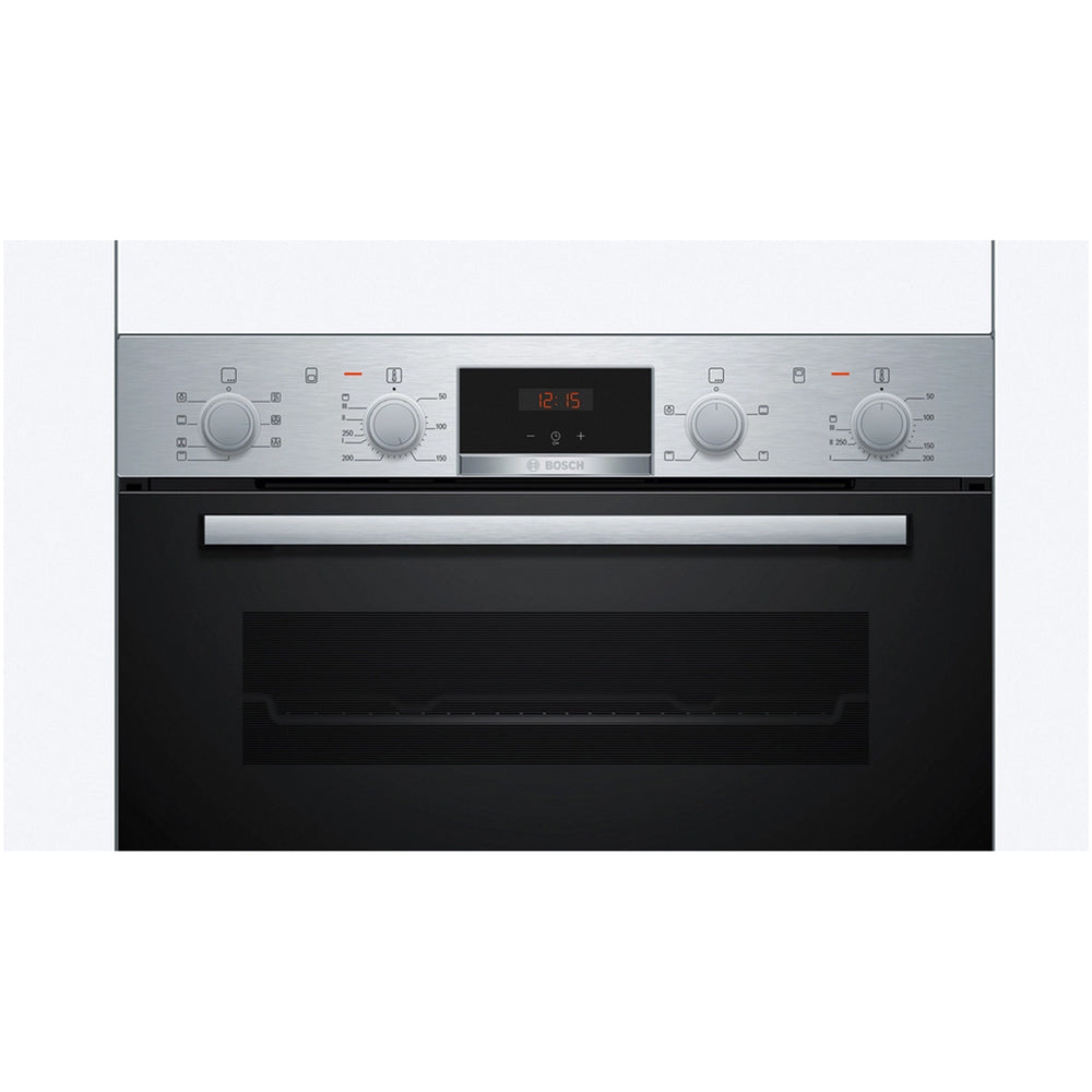 Bosch MBA533BS3B Series 4 60cm Built In Double Electric Oven Stainless Steel