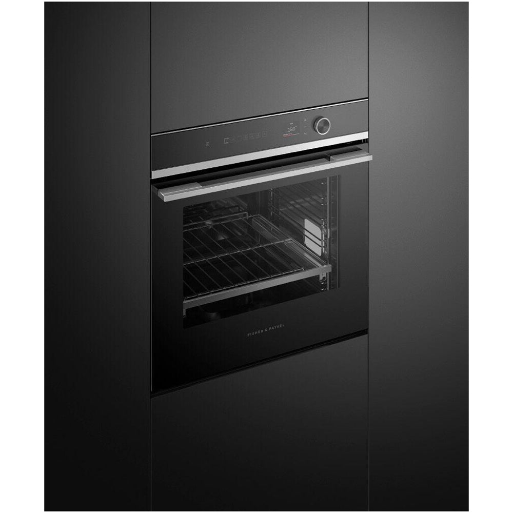 Fisher and Paykel OB60SD16PLX1 Series 7 Contemporary Pyrolytic Built-In Single Oven