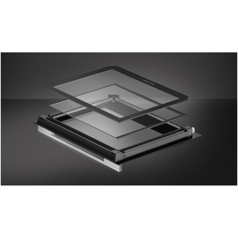 Fisher and Paykel OB60SD9PLX1 Series 7 Contemporary Pyrolytic Built-In Electric Single Oven