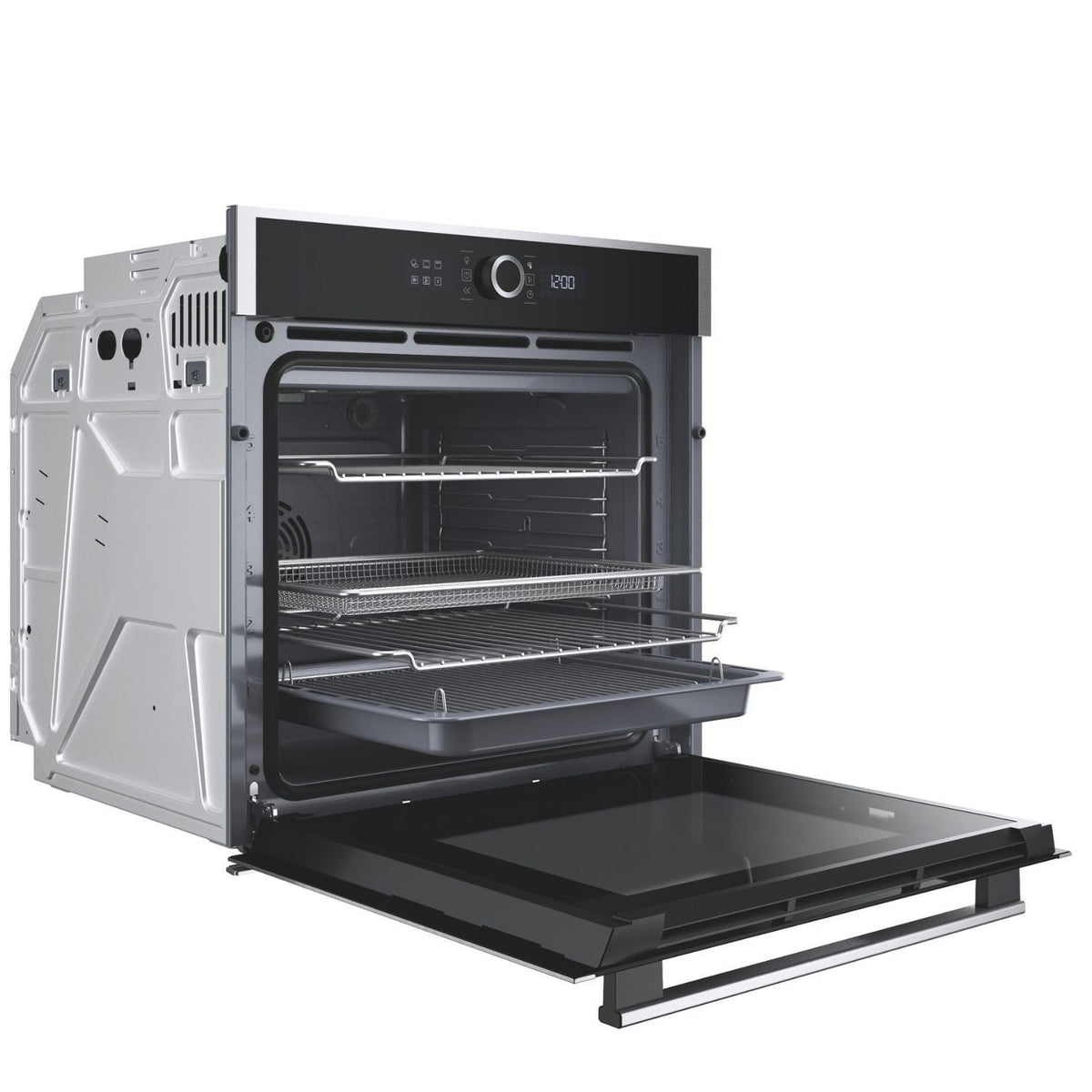 Hotpoint HOI4S8HM0XUK Built In Electric Single Oven With Air Fryer Stainless Steel