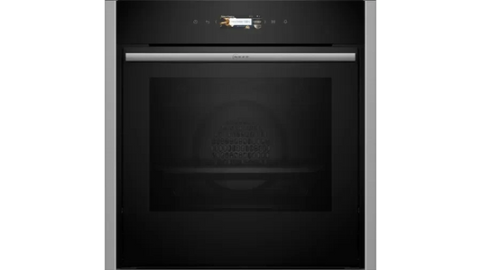 Neff B54CR31N0B N70 Slide and Hide Built-In Electric Single Oven Stainless Steel